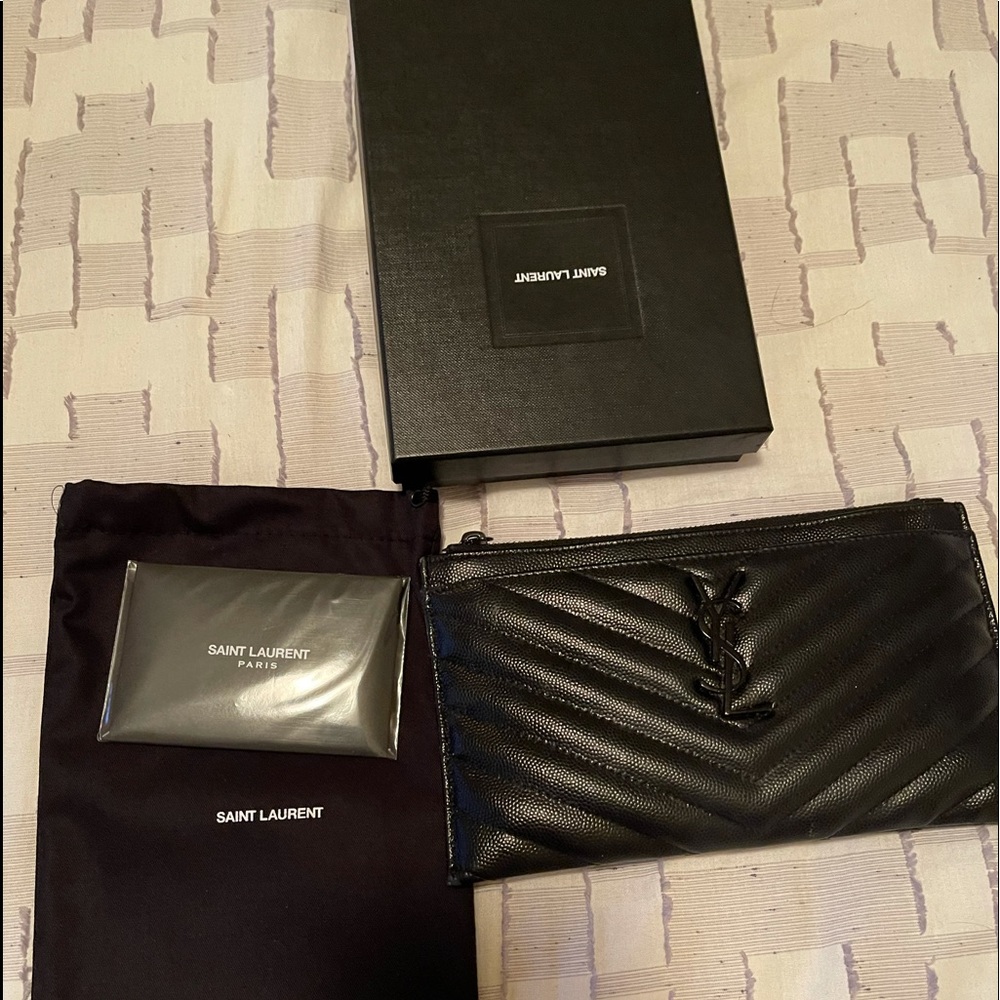 Authentic Yves Saint Laurent Wallet
